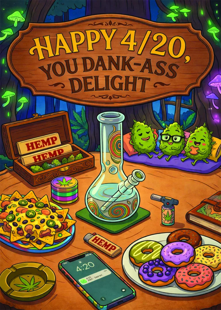 Happy 4/20, You Dank-Ass Delight