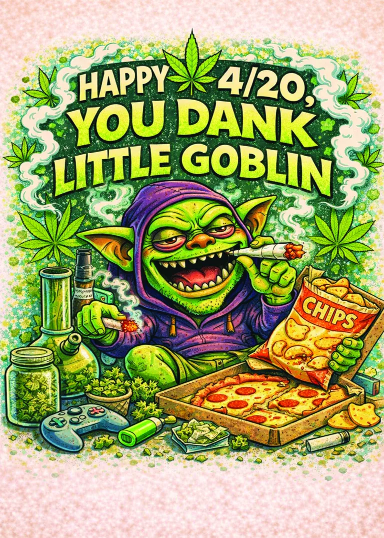 Happy 4/20, You Dank Little Goblin