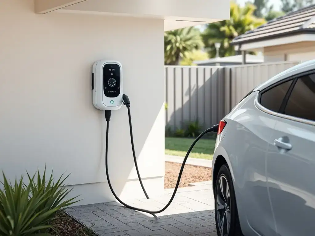 Professional EV charger installation by SRS Services Sydney