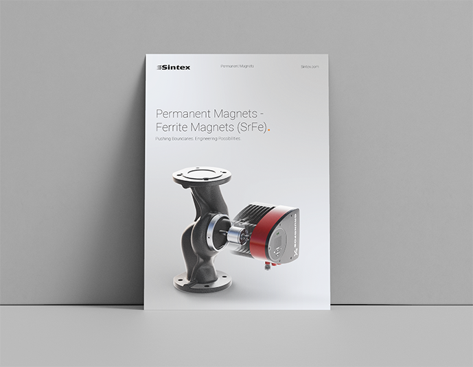 Mockup of Ferrite Magnets (SrFe) datasheet
