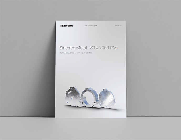 Mockup of Sintered Metal_STX2000PM datasheet