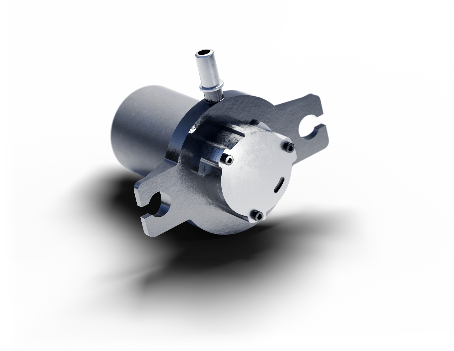 3D model of our powder metallurgy Brake Booster with vacumpump