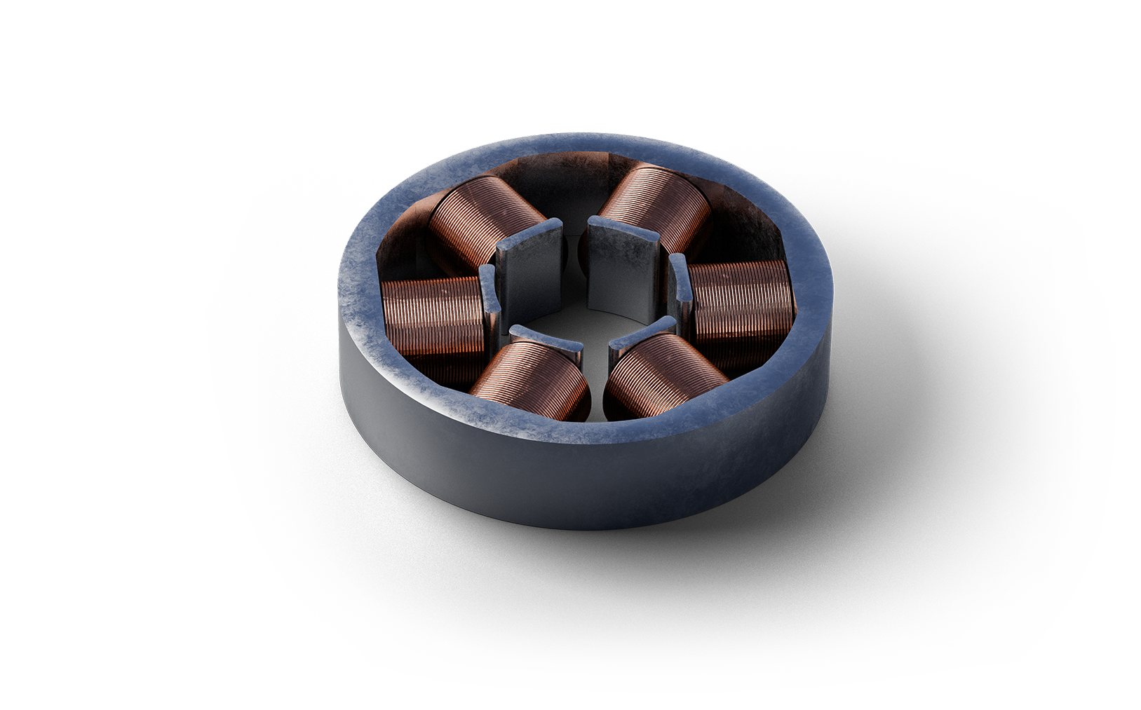 3D model of our soft magnetic composites stator
