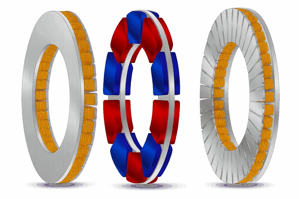 3D model of Axial Flux Machines