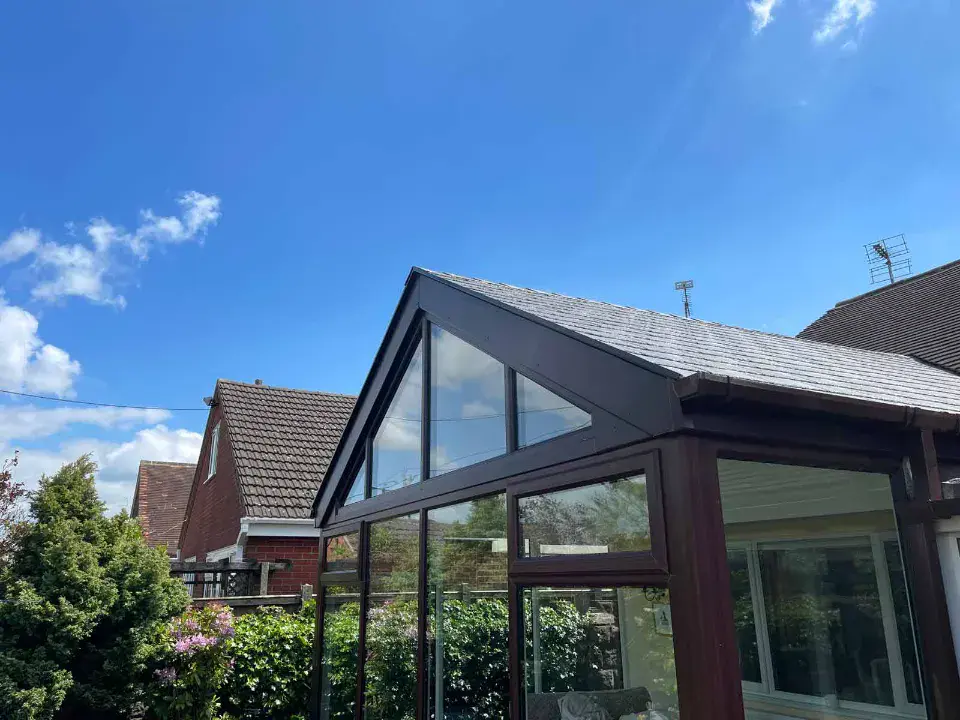 brown gable conservatory