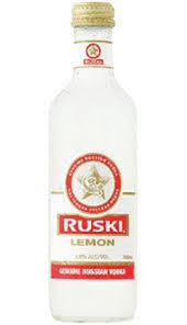RUSKI LEMON 4% 275ML BOTTLES PACK OF 24
