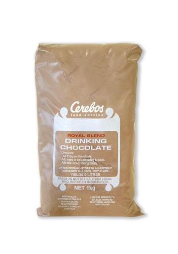 CEREBROS ROYAL BLEND DRINKING CHOCOLATE 1KG
