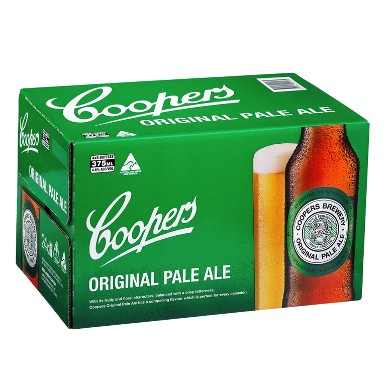 COOPERS PALE ALE BOTTLES 375ML