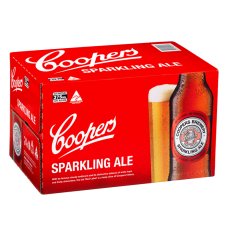 COOPERS SPARKLING ALE BOTTLES 375ML X24