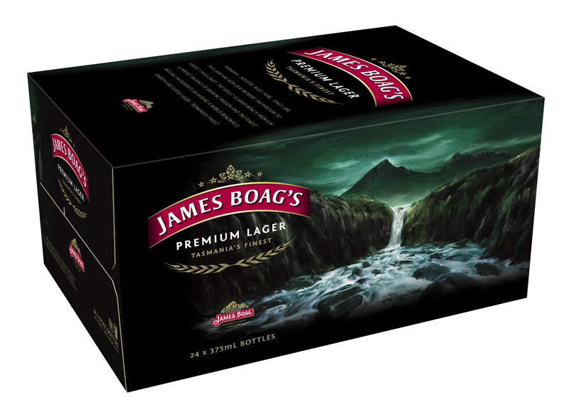 JAMES BOAGS PREMIUM LAGER BOTTLES 375ML