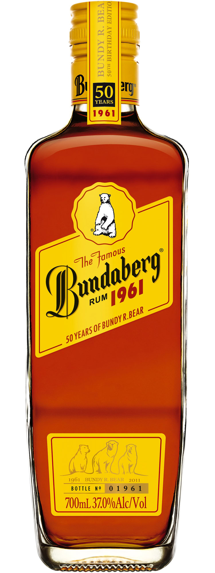 BUNDY RUM UP 700ML
