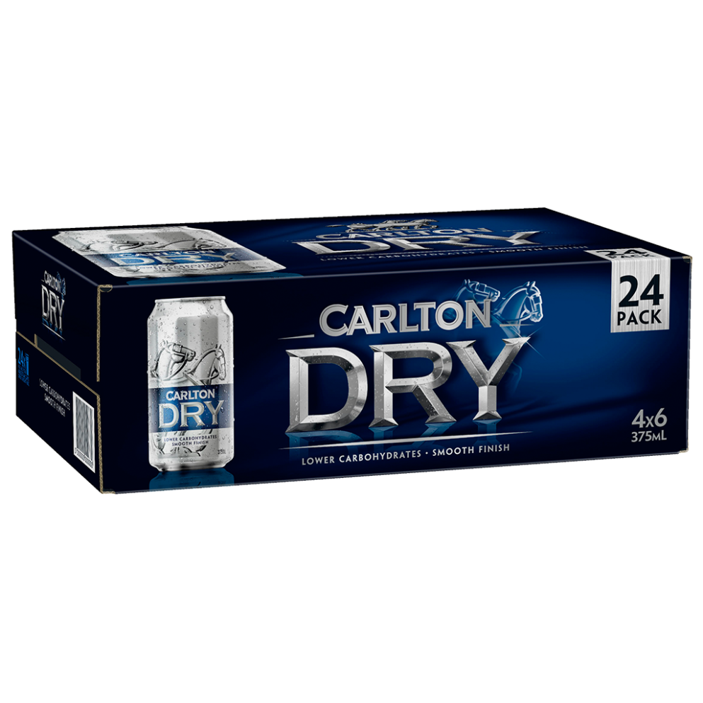 CARLTON DRY CANS 375ML X 24