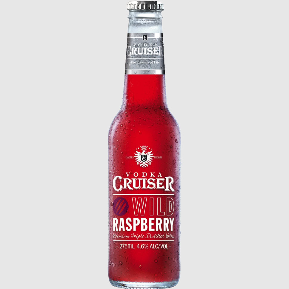 CRUISER WILD RASPBERRY 4.6% 275ML BOTTLESX24