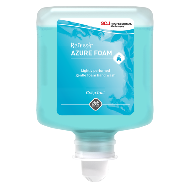 DEB AZURE HAND FOAM SOAP WASH 1LTR POD Pack Size:6