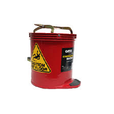 OATES MOP BUCKET RED 15LTR R/WRINGER