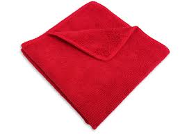 Microfibre Cloth Red-Pack of 10