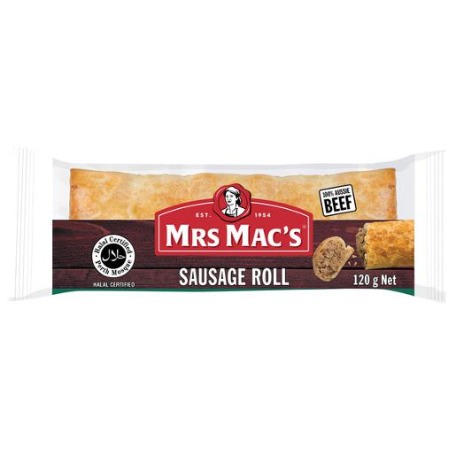 MRS MACS SAUSAGE ROLL 175GM X 25