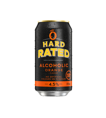 HARD RATED ALCOHOLIC ORANGE 30PK 375ML