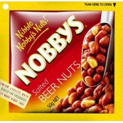 NOBBYS BEER NUTS 50GM X 12