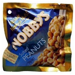 NOBBYS SALTED PEANUTS 50GM X 12