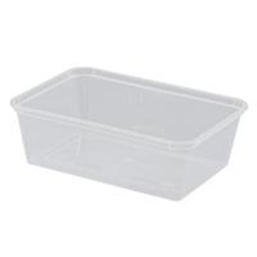 TAKE AWAY CONTAINER RECTANGULAR 750ML 50’S