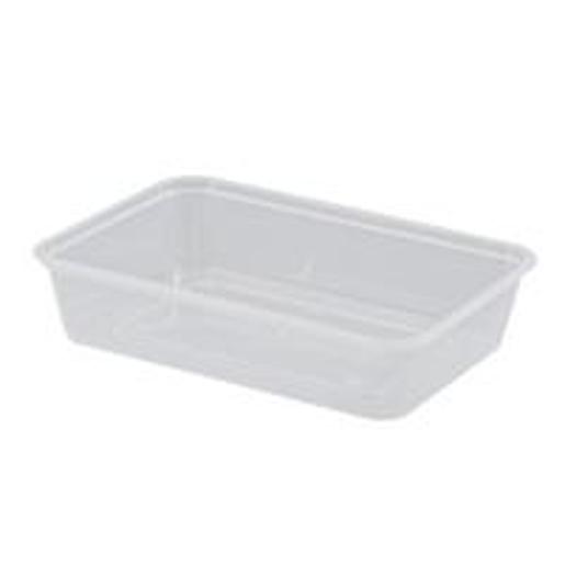 TAKE AWAY CONTAINER RECTANGULAR 500ML 50’S