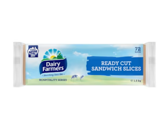 DAIRY FARMERS READY CUT SLICE CHEESE 1.5KG