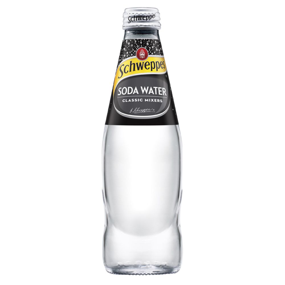 SCHWEPPES SODA WATER X 4 PACK X 6 X 300ML