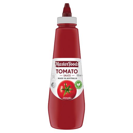 MASTERFOODS TOMATO SAUCE SQUEEZY 920ML pack size: 6