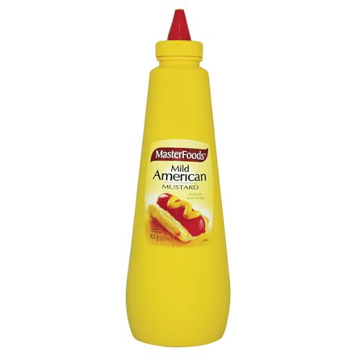 MF SAUCE AMERICAN MUSTARD SQUEEZE 920ML