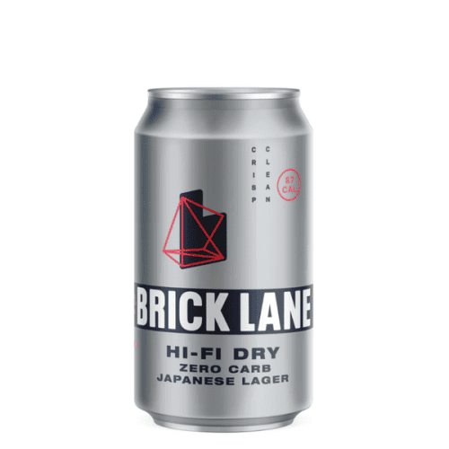 BRICK LANE HIFI DRY JAPANESE LAGER 355ML X 24