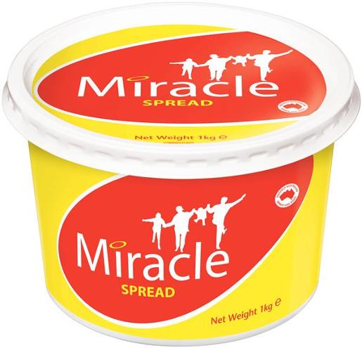 MIRACLE MARGARINE SPREAD 1KG