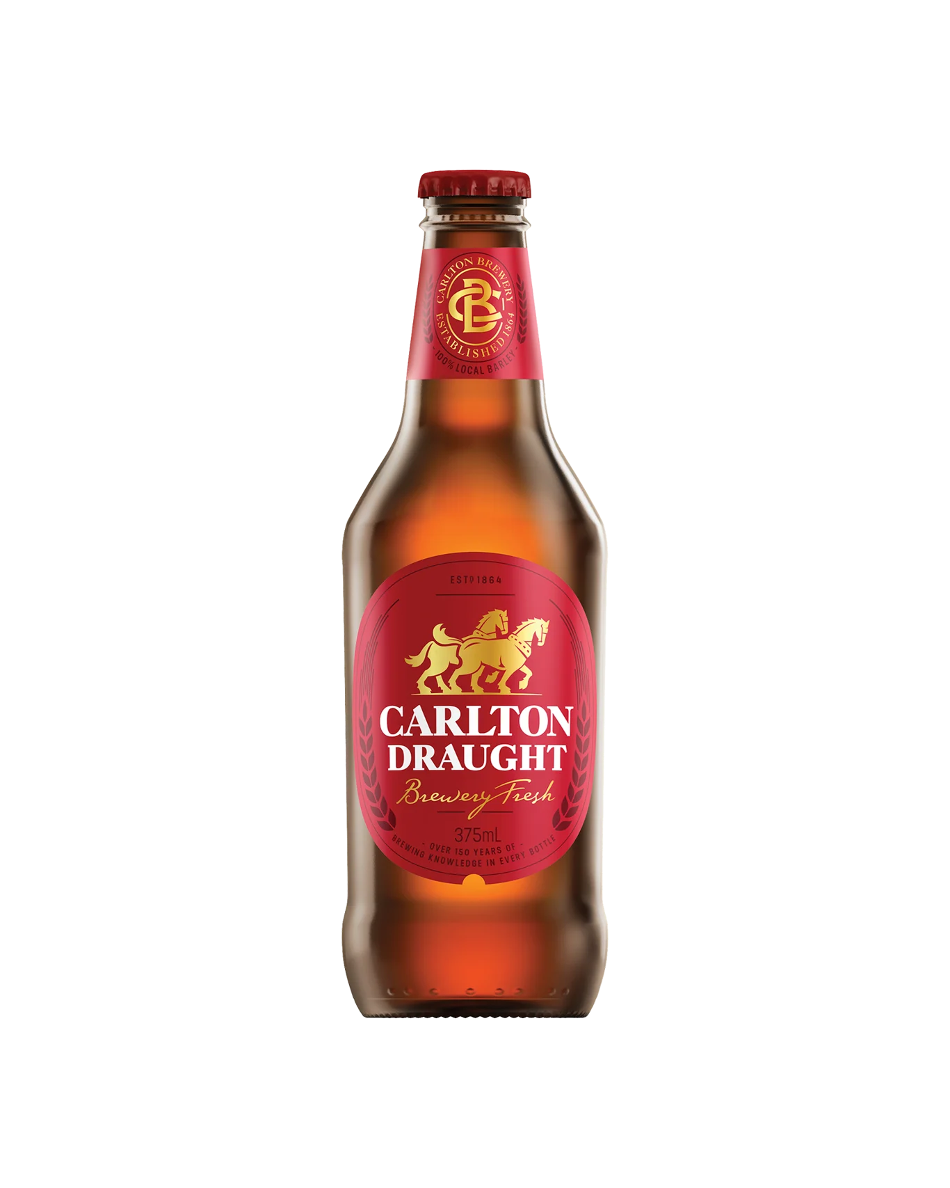 CARLTON DRAUGHT STUBBIES 375ML