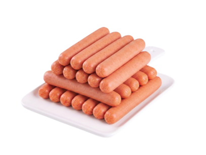 DON HOTDOGS FRANKS SKINLESS LONG 2.5KG-APPROX 37 DOGS PER BAG