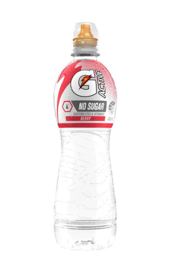 GATORADE G-ACTIVE BERRY 600ML 12PK