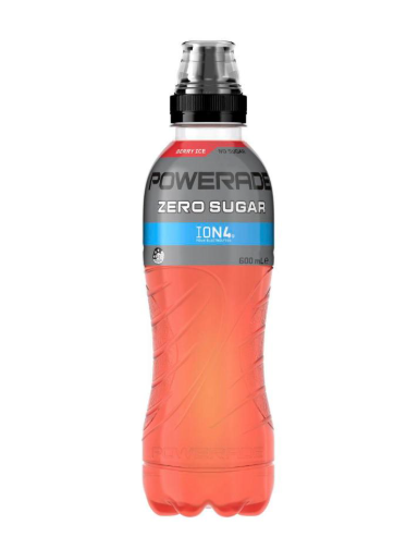 POWERADE BERRY ZERO SUGAR 600MLX12