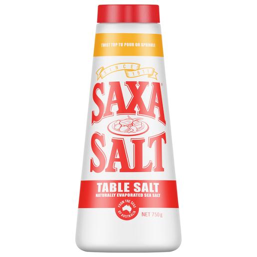 SAXA PLAIN DRUM SALT 750GM