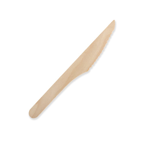 WOODEN DISPOSABLE KNIFE 100S