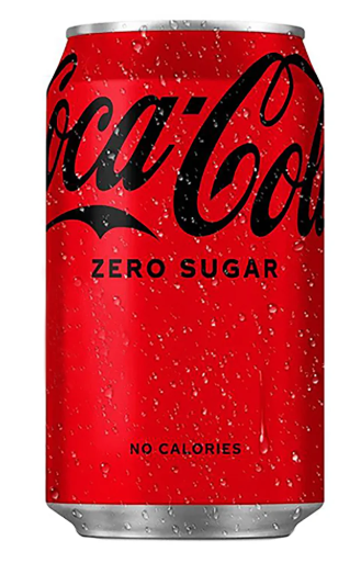 COCA COLA NO SUGAR CANS 375ML 30PACK