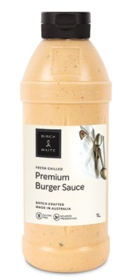 BIRCH & WAITE BURGER SAUCE 1L-GLUTEN FREE