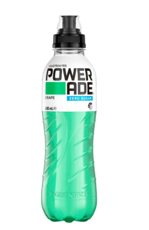 POWERADE GRAPE ZERO SUGAR 600ML*12