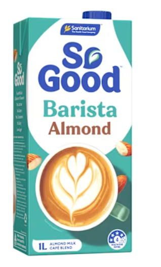 SANITARIUM SO GOOD BARISTA ALMOND MILK UHT 1L