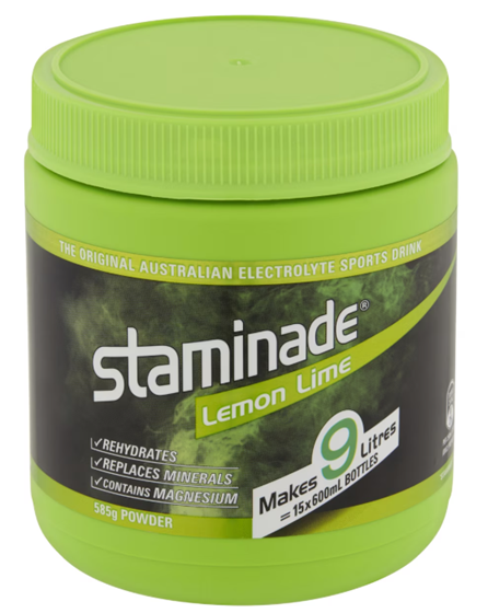 STAMINADE POWDER LEMON LIME 585G