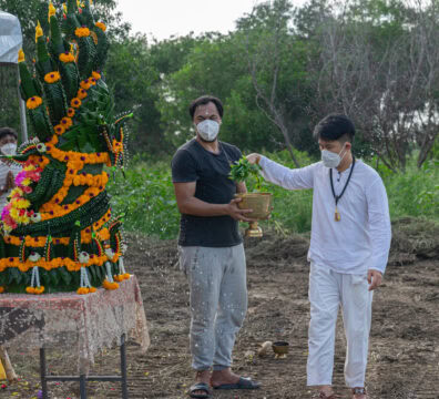 ภาพบวงสรวง โครงการ 3