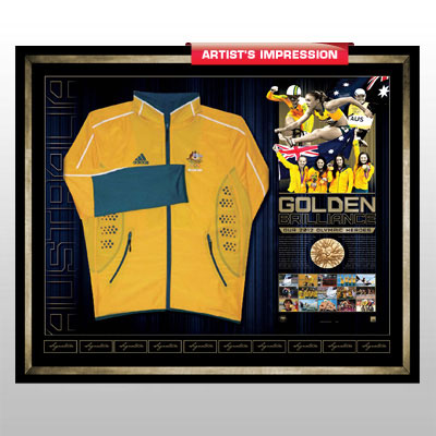 Olympics – London 2012 Signed & Framed Limited Edition Gold...