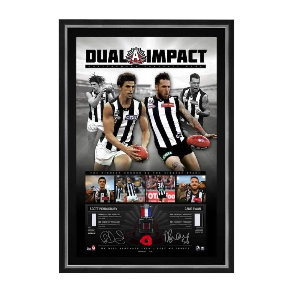 Collingwood Magpies – Scott Pendlebury and Dane Swan ‘Dual...