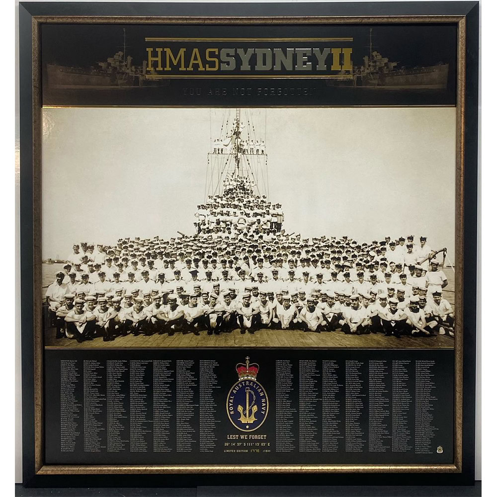 Military – HMAS Sydney ll Print