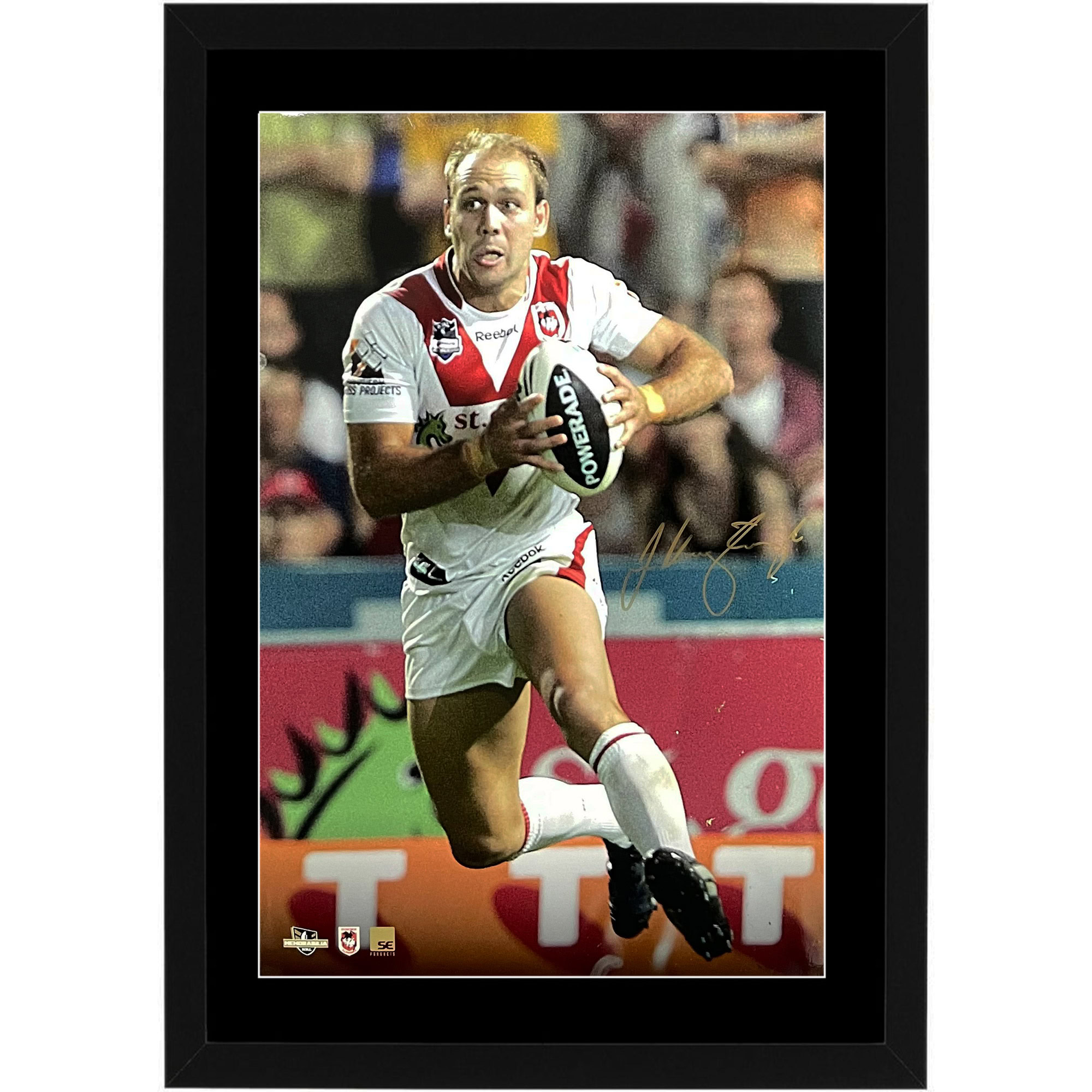 St George Illawarra Dragons – Jason Nightingale Signed & Fr...