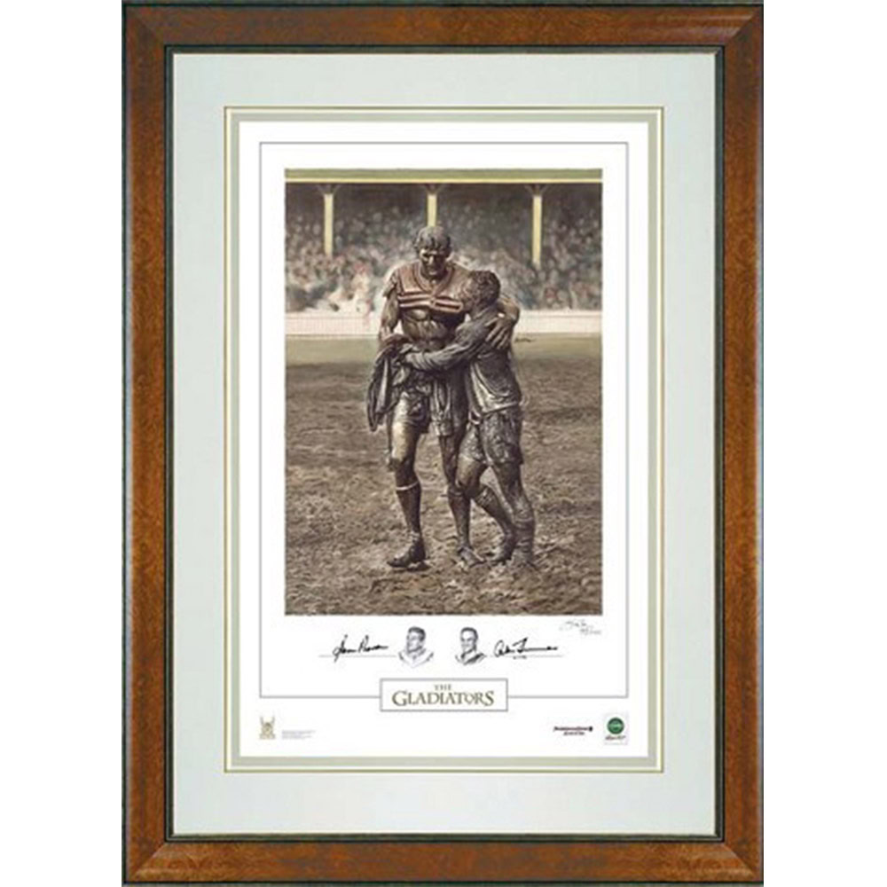 NRL – The Gladiators, Norm Provan & Arthur Summons Signed L...