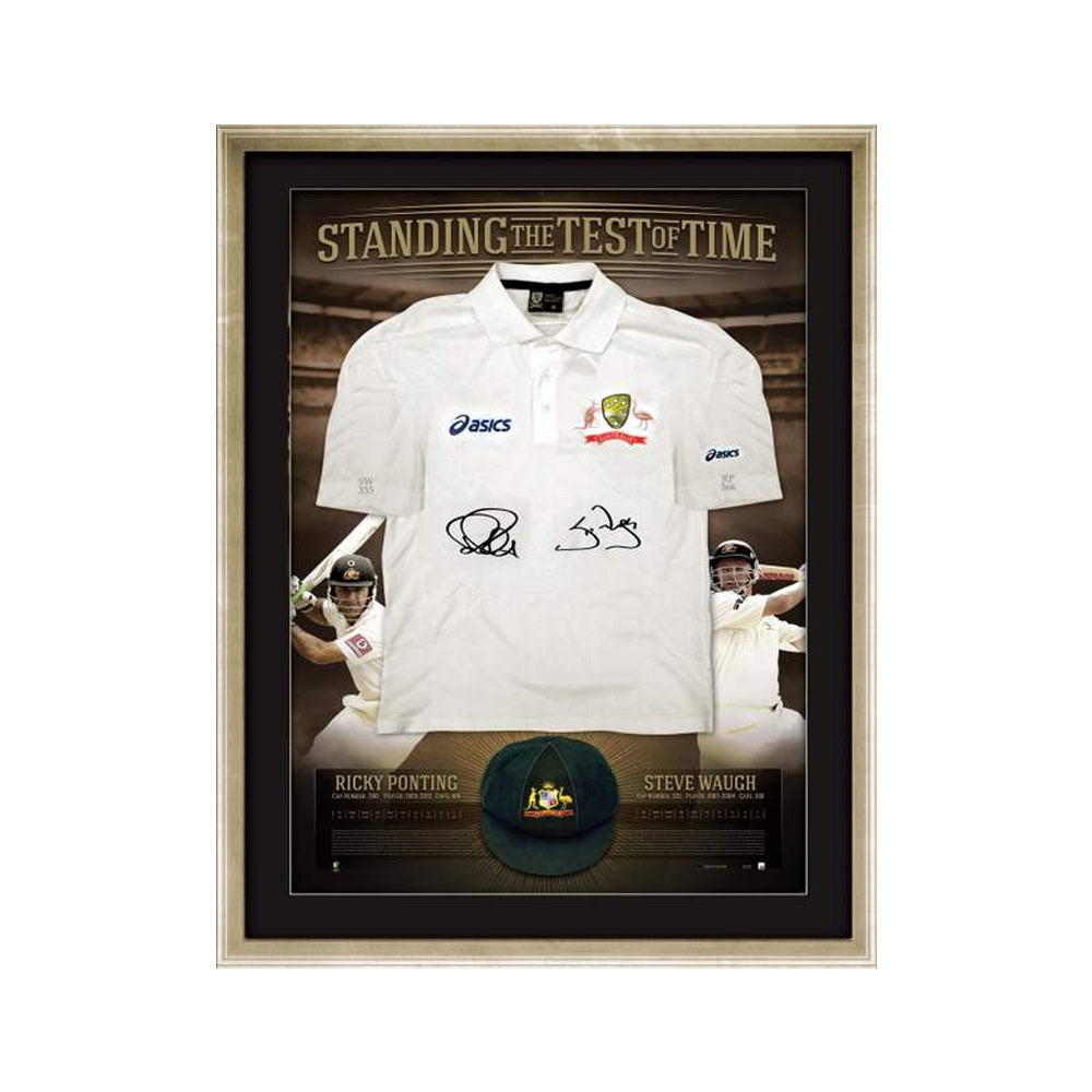 Cricket – Ricky Ponting and Steve Waugh “Standing the Test...